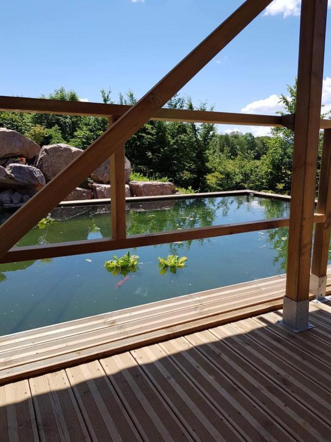 Les Nuits Insolites De La Mothe - Hebergement En Bulle Ou Tiny House Avec Spa Privatif Outremecourt Eksteriør bilde