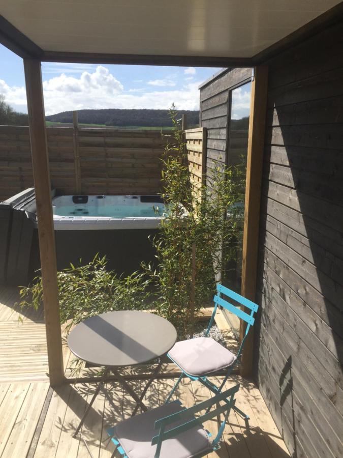 Les Nuits Insolites De La Mothe - Hebergement En Bulle Ou Tiny House Avec Spa Privatif Outremecourt Eksteriør bilde